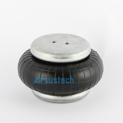 Ressort pneumatique en caoutchouc Contitech FS 40-6 1/8 M8 simple rempli de gaz alambiqué