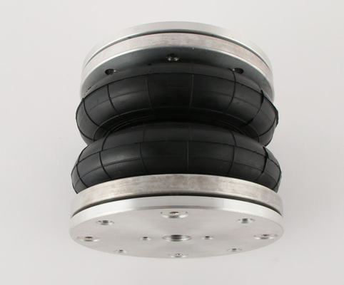 Mélange de ressort pneumatique de Dunlop de lobes de l'alliage d'aluminium 2 des élastomères et du renfort -30°C de textile à 70°C