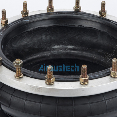 les ressorts pneumatiques 360306H-3 industriels triplent les soufflets en caoutchouc compliqués avec le diamètre nominal de 280mm