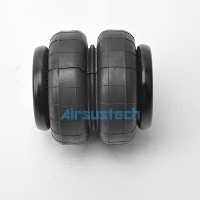2B6 × 6 Double ressort pneumatique alambiqué Contitech FD 70-13 1/2 NPT Air Hole Chocs pneumatiques industriels pour palettes élévatrices